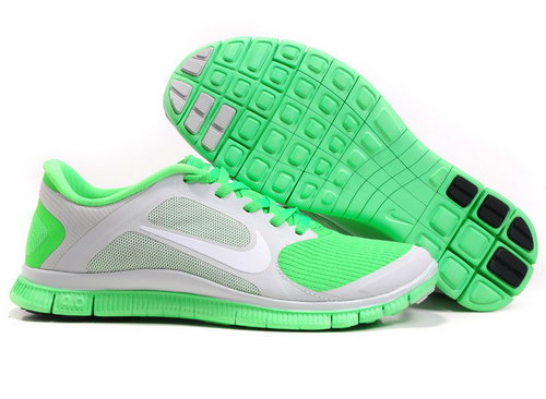 Nike Free Run 4.0 V3 Womens Grey Green Czech